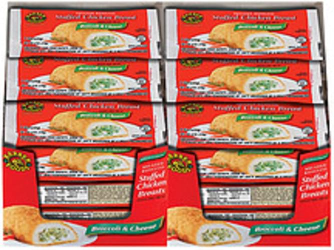 Barber Foods Broccoli & Cheese Stuffed Chicken Breasts 6 oz