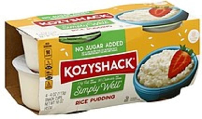 Kozy Shack Rice Pudding 4 Ea Nutrition Information Innit kozy-shack-rice-pudding-4-ea-nutrition-information-innit