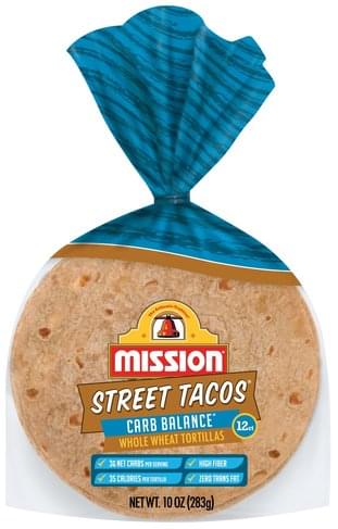 Mission Whole Wheat, Carb Balance Tortillas - 12 ea