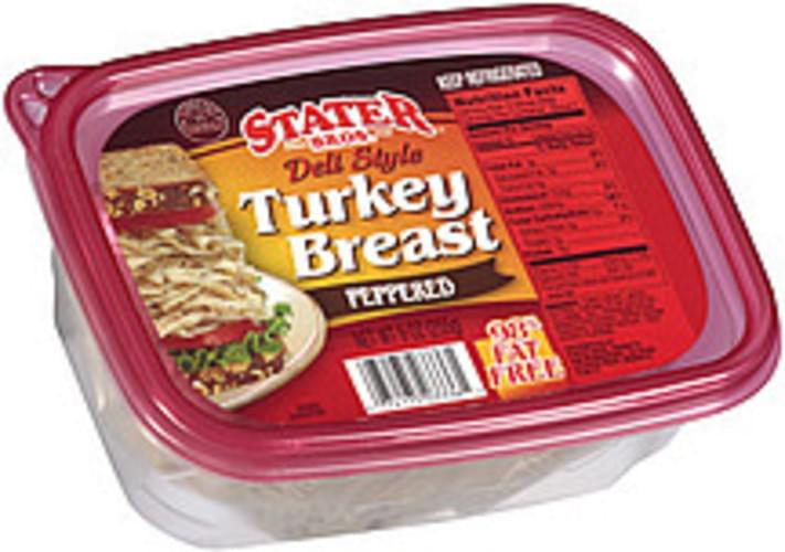 Stater Bros. Deli Style Peppered Turkey Breast 9 oz, Nutrition