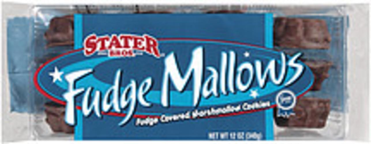 Stater Bros. Fudge Mallows Cookies 12 oz, Nutrition Information Innit