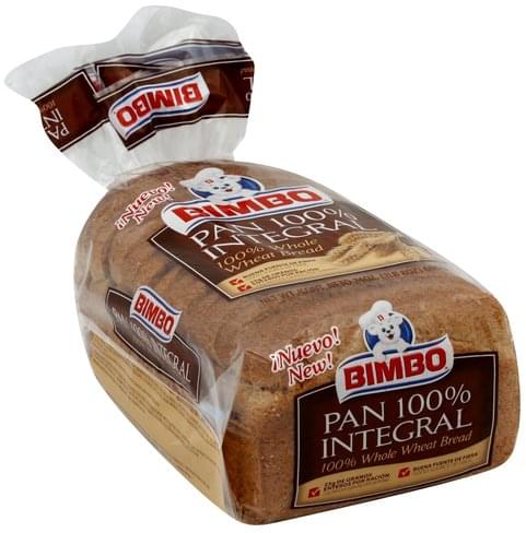 Bimbo Whole Wheat Bread Bread Oz Nutrition Information Innit