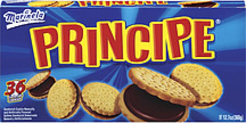 Marinela Principe Sandwich 36 Ct Marinela Cookies 12.7 oz, Nutrition