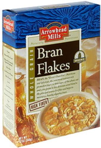 Arrowhead Mills Organic Bran Flakes - 12 oz