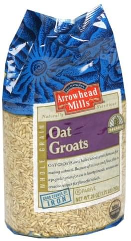 Arrowhead Mills Organic Oat Groats - 28 oz