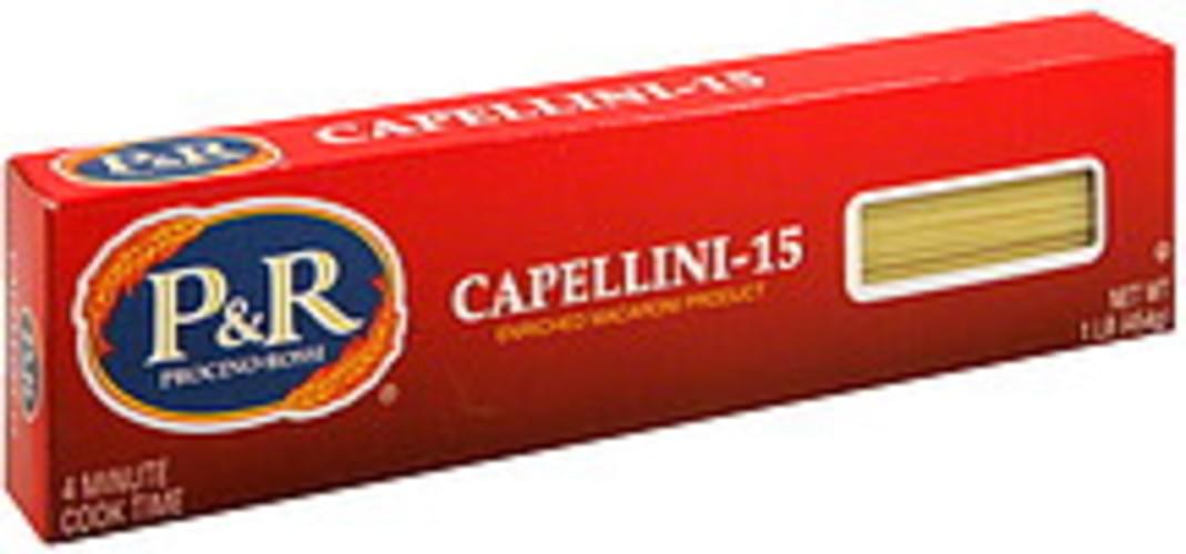 P & R Spaghetti8 1 lb, Nutrition Information Innit