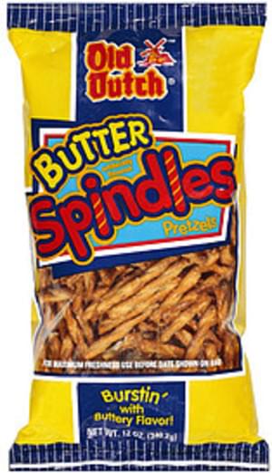 Old Dutch Butter Spindles Pretzels - 12, Nutrition Information | Innit