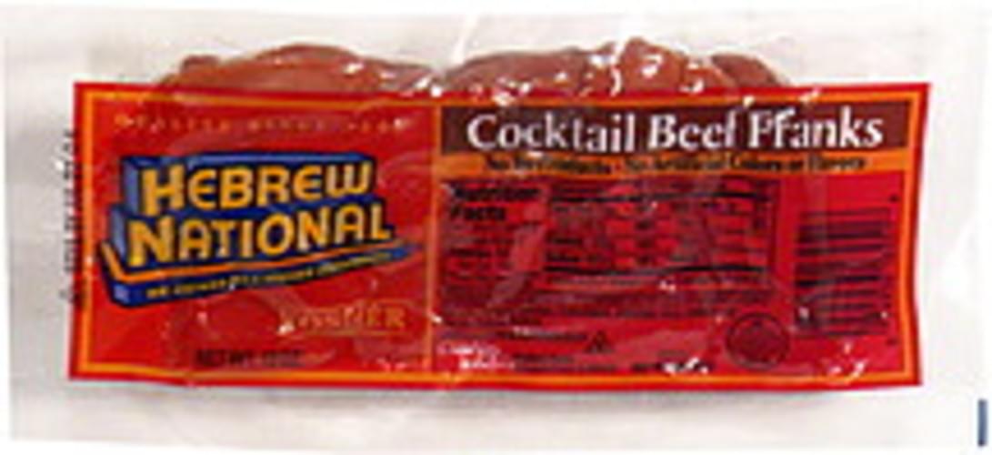 Hebrew National Cocktail Beef Franks 12 Oz Nutrition Information Innit Hebrew National Cocktail Beef Franks 12 Oz Nutrition Information Innit