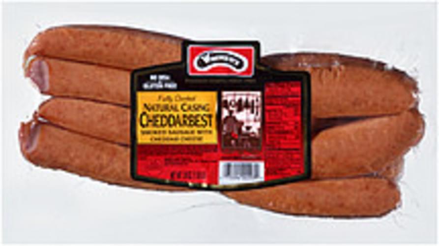 Wimmer's Natural Casing Cheddarbest With Cheddar Cheese Smoked Sausage
