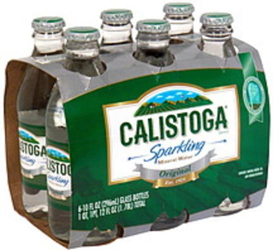 Calistoga Original Sparkling Mineral Water 6 ea, Nutrition