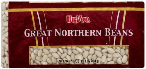 Hy Vee Great Northern Beans - 16 oz