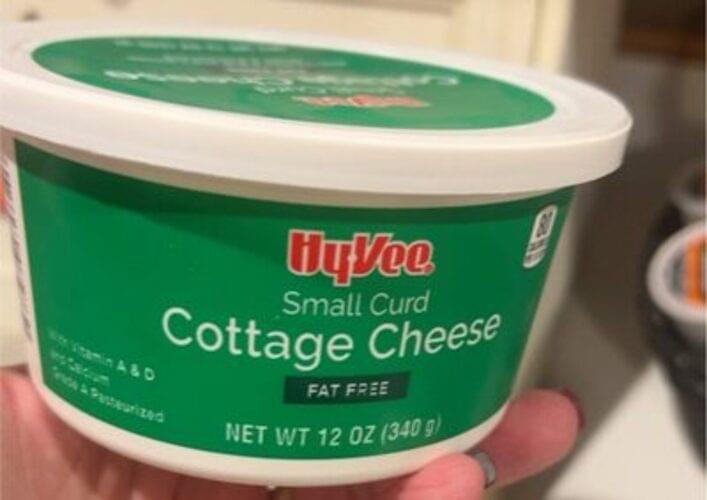 HyVee Fat Free Cottage Cheese 113 g, Nutrition Information Innit