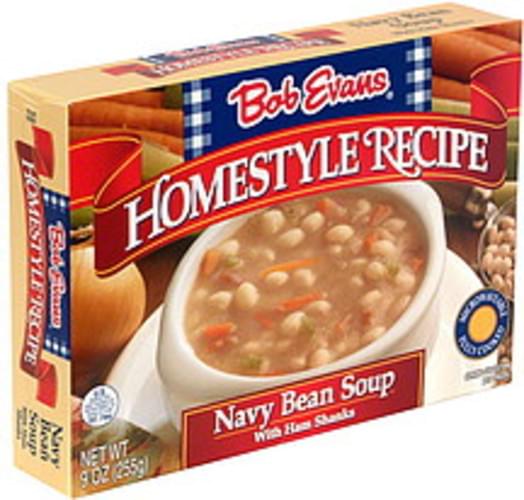 Bob Evans Navy Bean Soup with Ham Shanks 9 oz, Nutrition Information