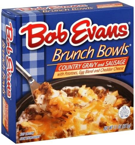 Bob Evans Country Gravy and Sausage - 11 oz, Nutrition ...