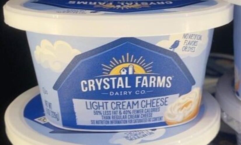 Crystal Farms Wisconsin Light Cream Cheese 30 g, Nutrition