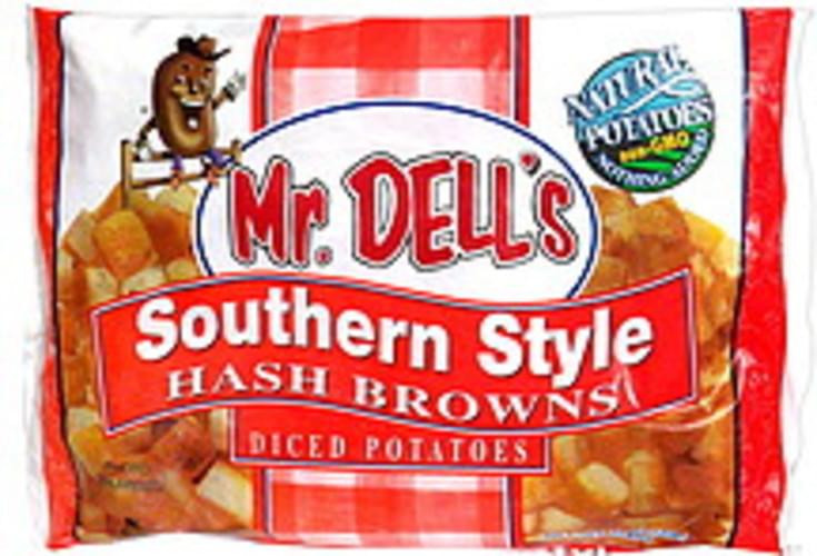 Mr Dells Southern Style Diced Potatoes Hash Browns - 32 oz