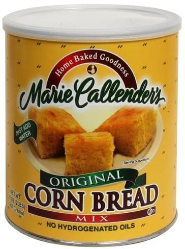 Marie Callenders Original Corn Bread Mix 32 oz Nutrition Information Marie Callenders Original Corn Bread Mix 32 oz Nutrition Information