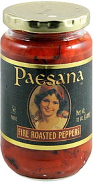 Paesana Fire Roasted Peppers - 12 oz