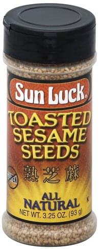 Sun Luck Toasted Sesame Seeds 3 25 Oz Nutrition Information Innit,Modern High Chair For Bar