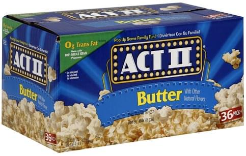 act ii popcorn microwave instructions