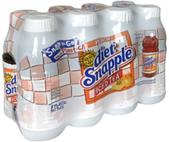 Snapple Diet Peach Iced Tea 8 Ea Nutrition Information Innit Snapple Diet Peach Iced Tea 8 Ea Nutrition Information Innit