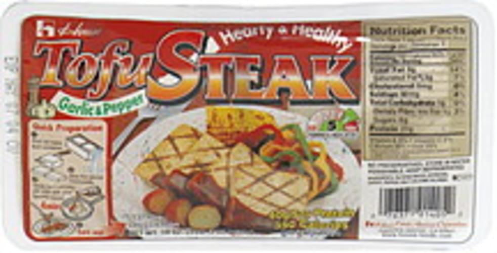 House Garlic & Pepper Tofu Steaks - 19 oz