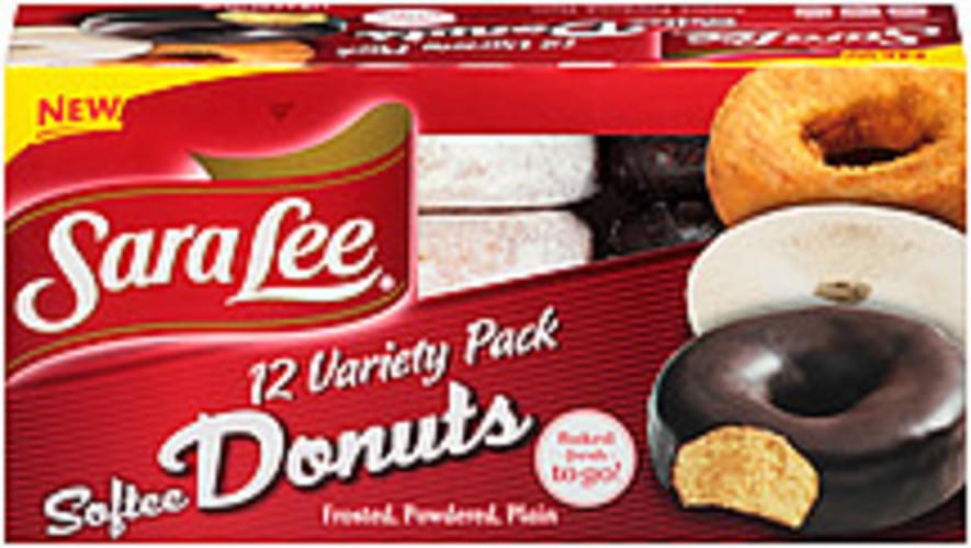 Sara Lee Softee Variety Pack Donuts 20.49 oz, Nutrition