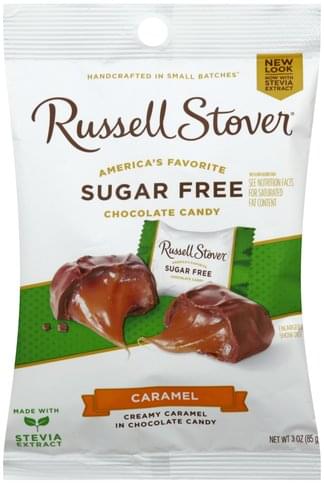 Russell Stover Sugar Free Caramel Chocolate Candy 3 oz Nutrition Russell Stover Sugar Free Caramel Chocolate Candy 3 oz Nutrition