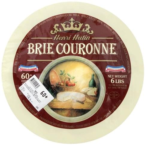 Henri Hutin Brie Couronne - 6 lb, Nutrition Information | Innit