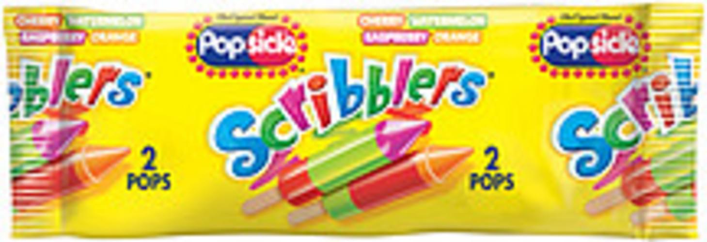 Popsicle Scribblers Pop Single Serve Novelty 0, Nutrition Information