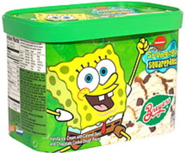 Breyers SpongeBob SquarePants Ice Cream 1.75 QT, Nutrition