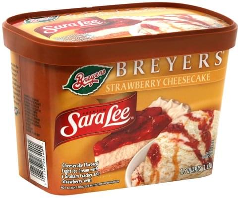 breyers ice cream cheesecake