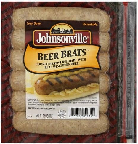 Johnsonville Brats Nutritional Information - NutritionWalls