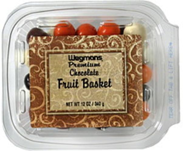 Wegmans Premium Chocolate Fruit Basket 12 oz, Nutrition Information
