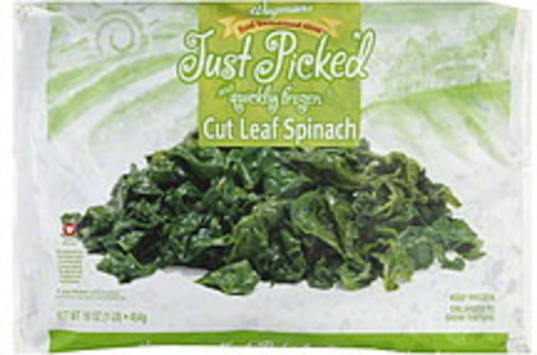 Wegmans Cut Leaf Spinach - 16 oz
