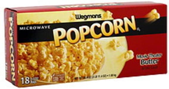 Kroger Movie Theater Butter Microwave Popcorn - 3 ea, Nutrition