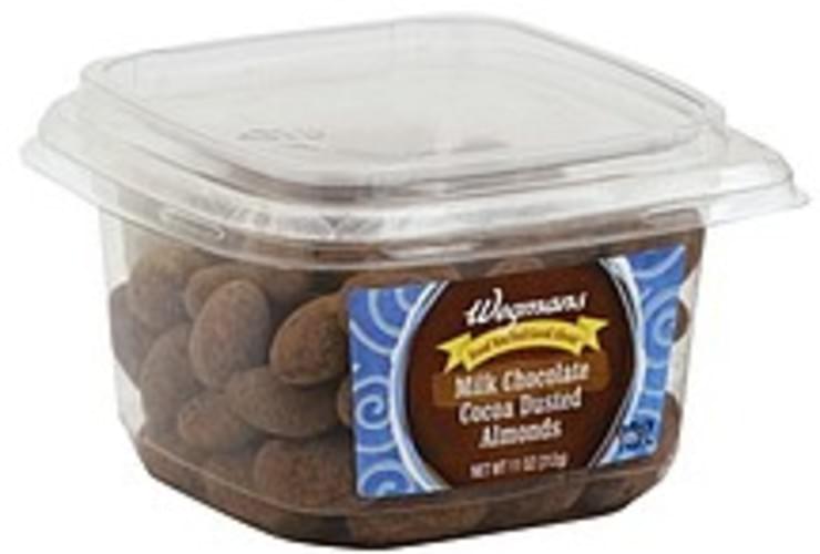 Wegmans Milk Chocolate Cocoa Dusted Almonds 11 oz, Nutrition
