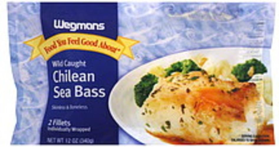Wegmans Wild Caught Chilean Sea Bass 2 ea, Nutrition Information Innit
