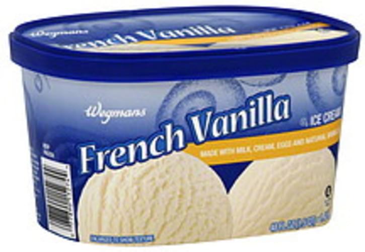 Wegmans French Vanilla Ice Cream - 48 Oz Nutrition Information Innit