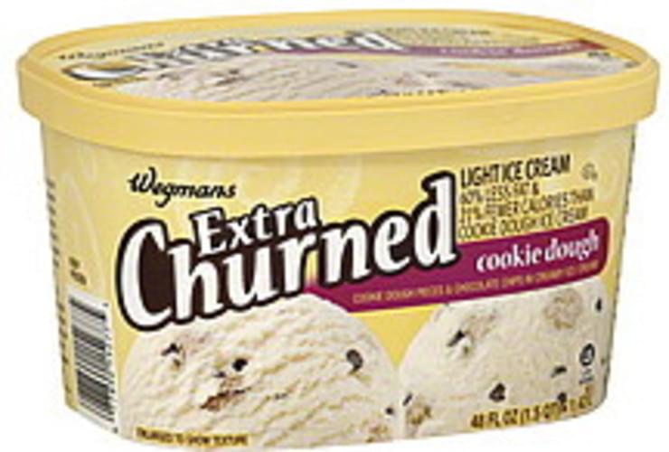 Wegmans Light, Cookie Dough Ice Cream 48 oz, Nutrition Information