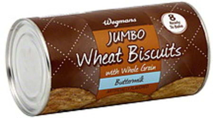 Wegmans Wheat, Buttermilk Flavored, Jumbo Biscuits 8 ea, Nutrition