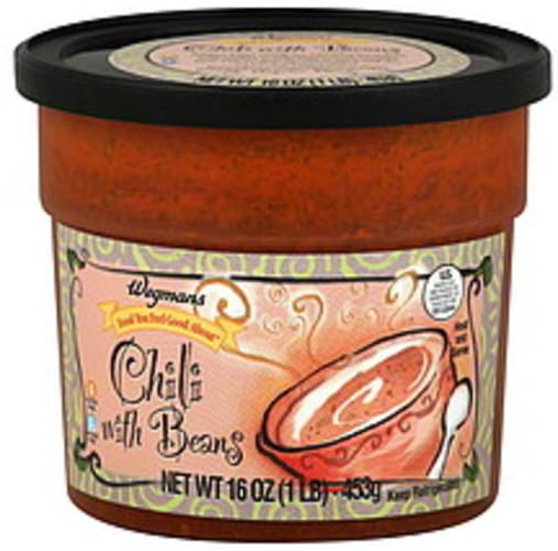 Wegmans with Beans Chili 16 oz, Nutrition Information Innit