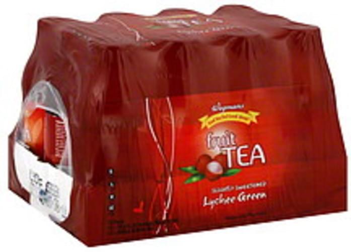 Wegmans Lychee Green Fruit Tea 12 ea, Nutrition Information Innit