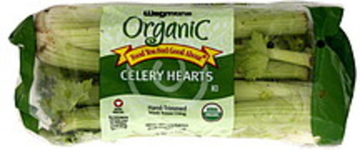 Wegmans Organic Celery Hearts 16 oz, Nutrition Information Innit