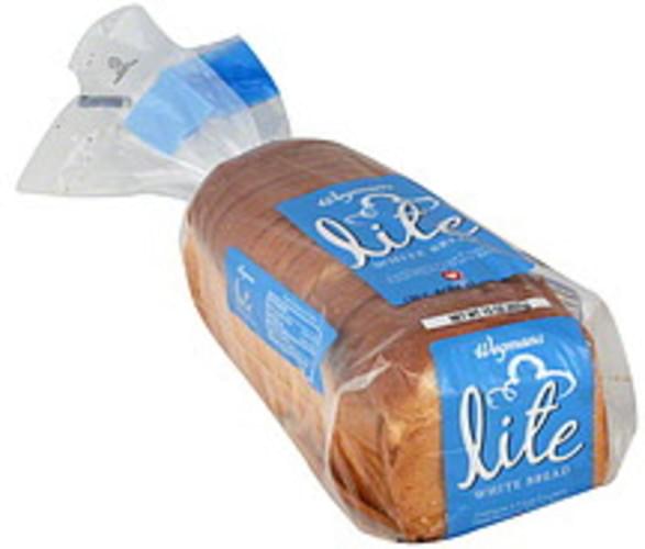 Wegmans Lite, White Bread 15 oz, Nutrition Information Innit