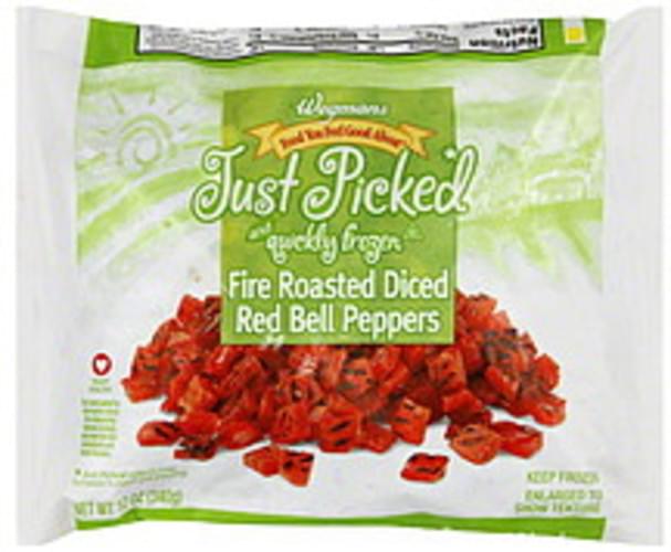 Wegmans Diced, Fire Roasted Red Bell Peppers 12 oz, Nutrition