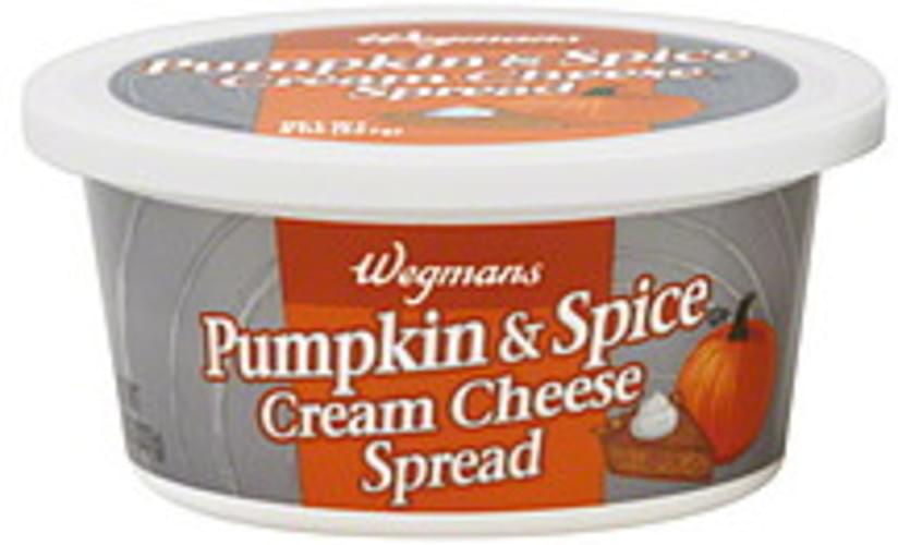 Wegmans Pumpkin & Spice Cream Cheese Spread 8 oz, Nutrition