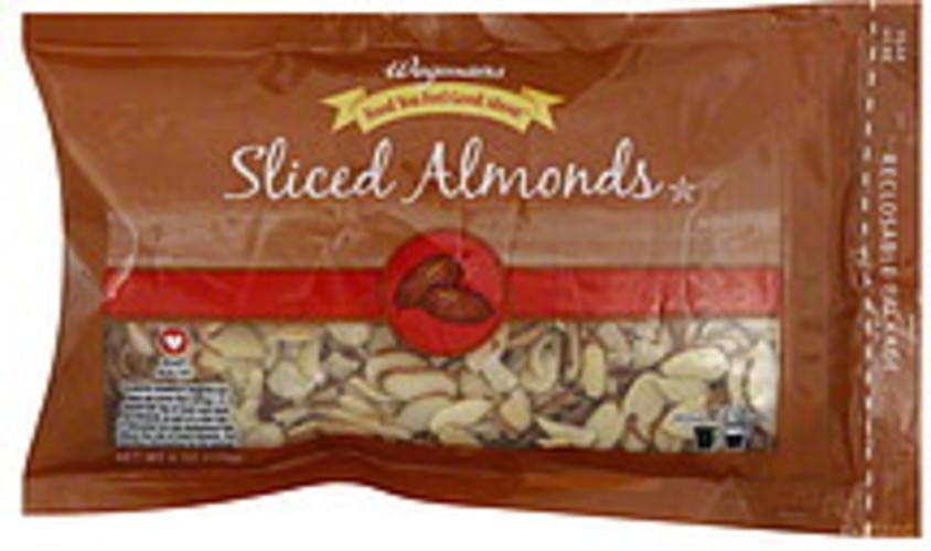 Wegmans Sliced Almonds 6 oz, Nutrition Information Innit