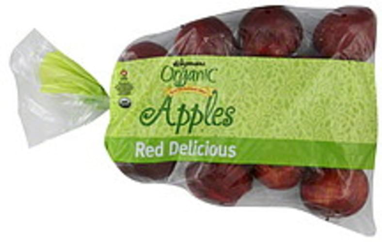 Wegmans Organic, Red Delicious Apples 48 oz, Nutrition Information