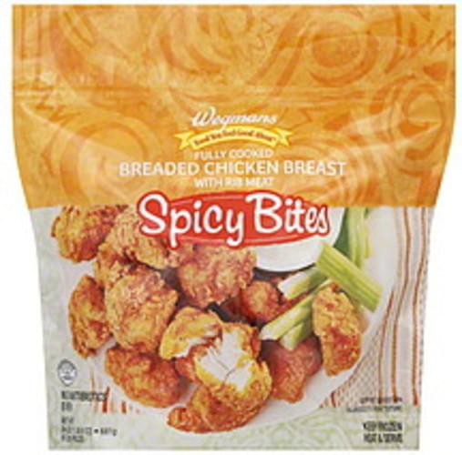 Wegmans Breaded, Spicy Chicken Breast Bites 24 oz, Nutrition